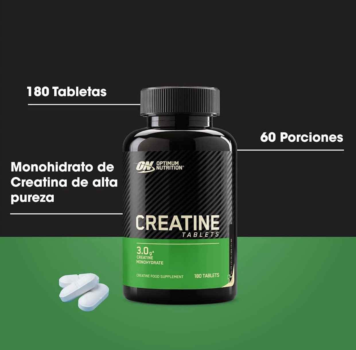 Creatine Monohidrate 3.0 180 Tablets