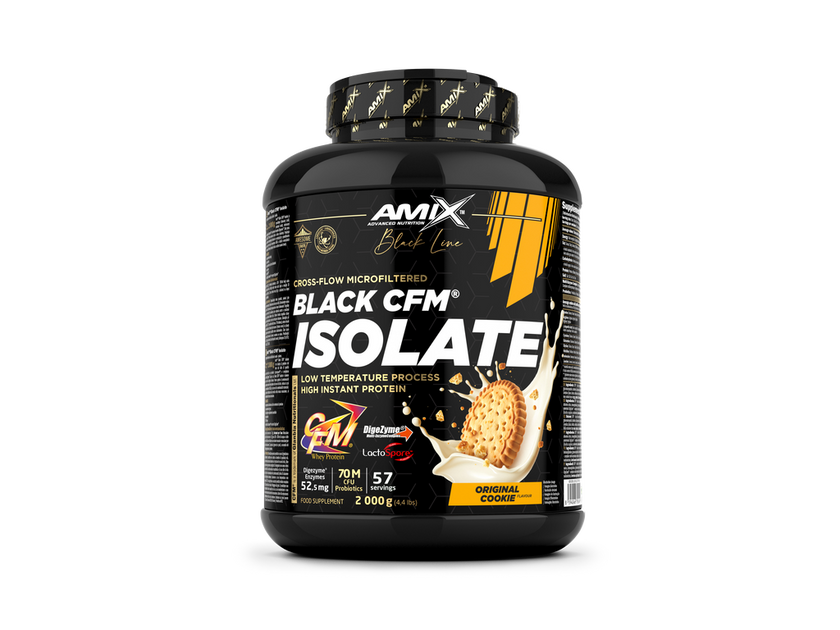 Black CFM ISolate Amix Master Nutrition