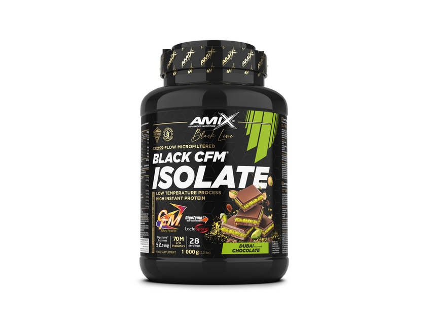 Black CFM ISolate Amix Master Nutrition