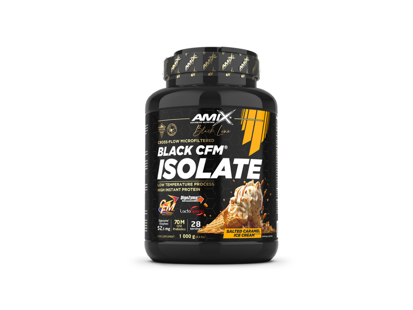 Black CFM ISolate Amix Master Nutrition