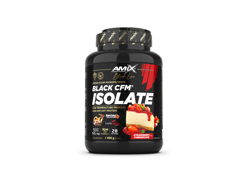 Black CFM ISolate Amix Master Nutrition
