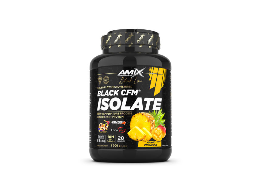 Black CFM ISolate Amix Master Nutrition