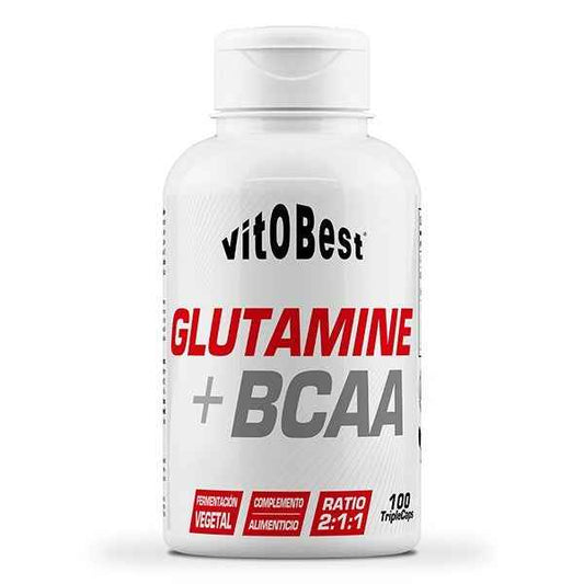Glutamine+BCAA (Cápsulas) - Aminoácidos - MASTER NUTRICION